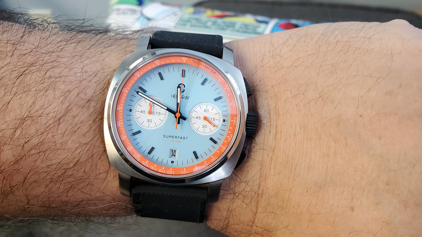 Helgray Superfast Racer Light Blue Limited Edition